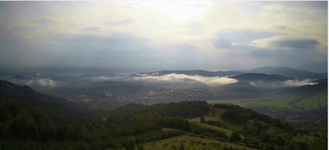 Burza w Węgierskiej Górce.