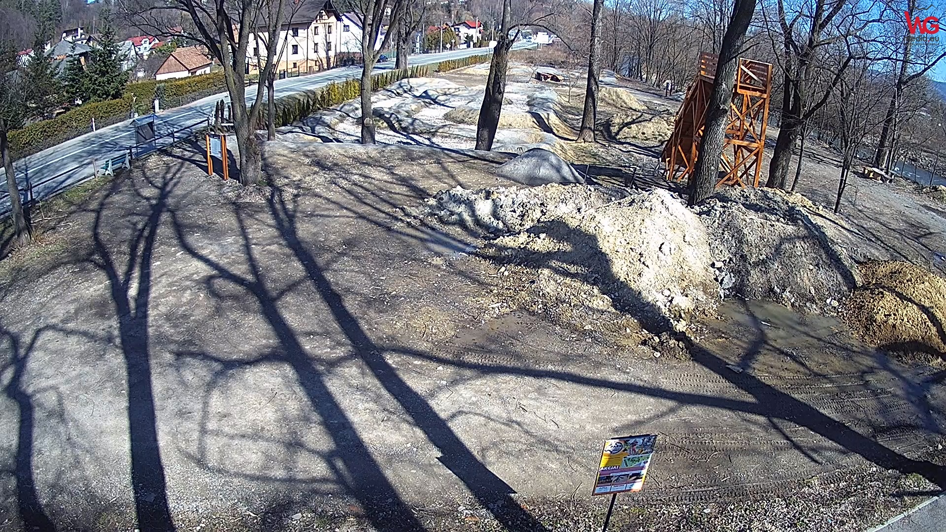 Kamera na Pumptrack w Węgierskiej Górce